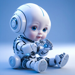 robot baby