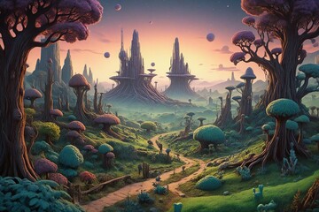 Obraz premium Artistic background