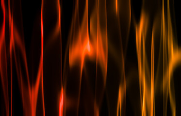 Bright vivid streams of red and orange light create a dynamic energetic background. flames, these patterns offer warm intense atmosphere ideal for designs related to fire, energy or warmth