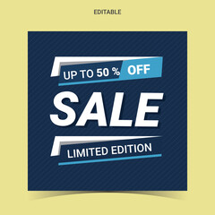 Fototapeta premium sale special offer banner tag collection vector illustration design
