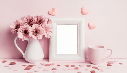 pink tulips in a vase