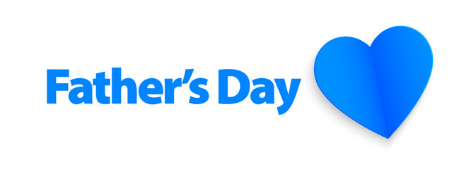 Fathers Day hand drawn lettering design. Happy father's day holiday typography banner. Vector illustration