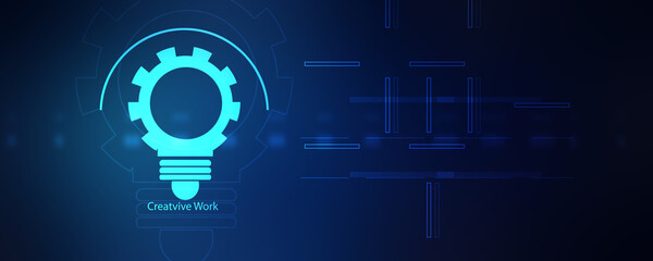 2d illustration abstract gear Network