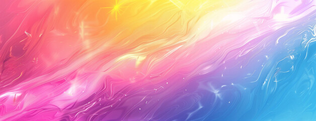 Waves Colorful Gradient, Pastel gradient romantic wallpaper, beautiful modern red and yellow...