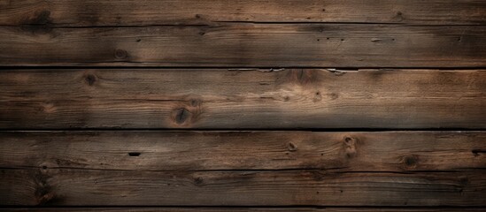 Fototapeta na wymiar Close up of a brown hardwood table with wood grain pattern