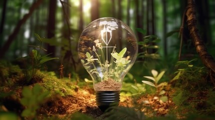 Illustration for green energy