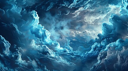 Analytic Atmospheres reveal Cloudy Abstract Skies predicting insights.
