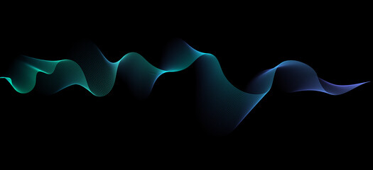 Music abstract background. Music wave poster design. vector concept.