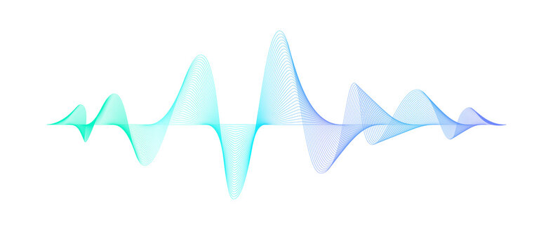 Music abstract background. Music wave poster design. vector concept.
