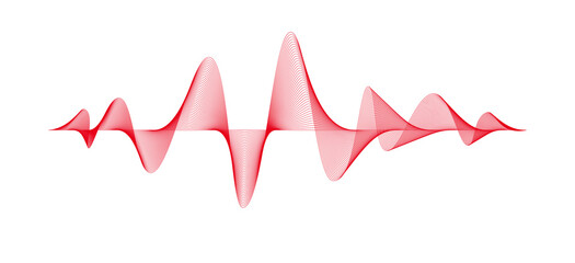 Music abstract background. Music wave poster design. vector concept.