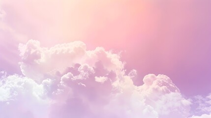 Fototapeta premium Delicate Gradient Backdrop of Soft Lavender and Romantic Blush Pink Hues