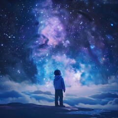 A Child s Cosmic Journey Through the Starry Expanse of the Imagination