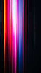 カラフルなラインの華やかな背景イラスト