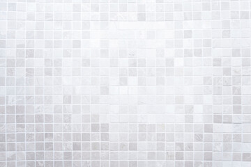 White & Silver Gray Tiles Abstract Wall Background