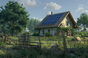 Sustainable Living: Powering Homes with the Sun