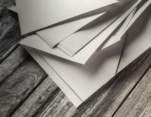 white paper on wood