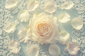 Rose Bouquet Background