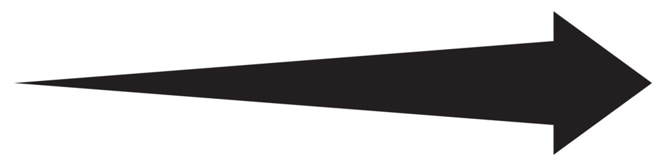 Horizontal long arrow to the left. Straight long arrow, Arrow pointing. 11:11