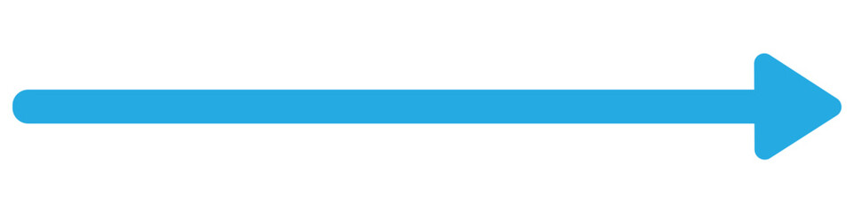 Horizontal long arrow to the left. Straight long arrow, Arrow pointing.
