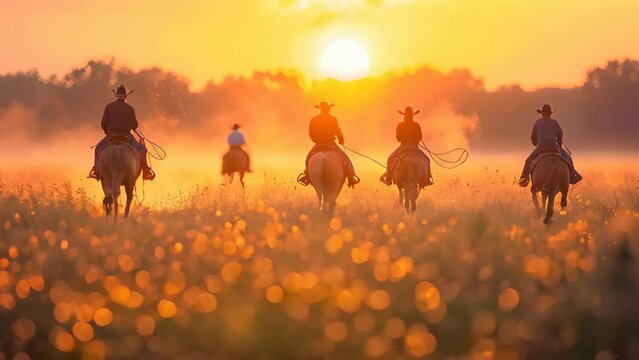 Dawn Riders: Equestrian Prep in Golden Silence. Concept Equestrian Style, Morning Light, Horse Care, Rider Prep, Golden Hour