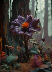 flower in the forest