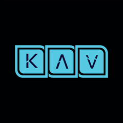 KAV Creative logo And Icon Design
