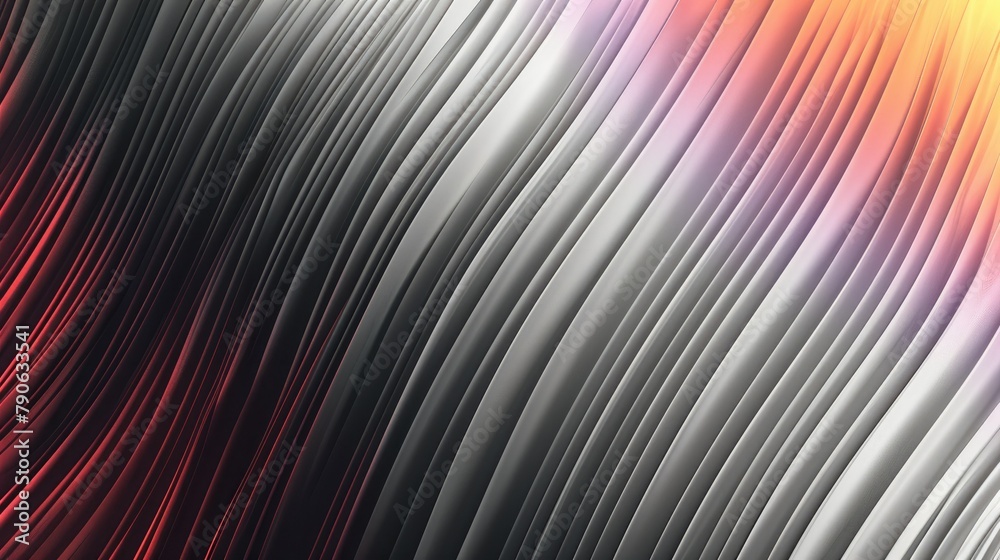 Aufkleber Modern gradient background design pattern. Generative AI.