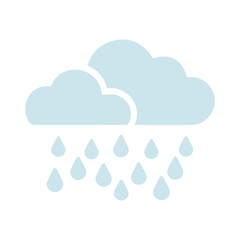 Weather icon flat design