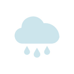 Weather icon flat design