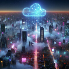 都市とクラウドネットワーク