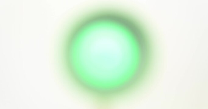 changing light colors on dark background, Smart LED bulb changing its color