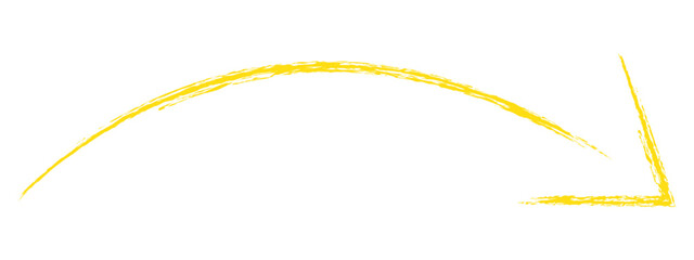 brush painted arrow icon on white background - vector illustration