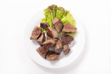 黒毛和牛　角切り　ステーキ
