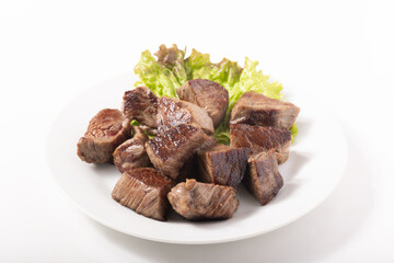 黒毛和牛　角切り　ステーキ