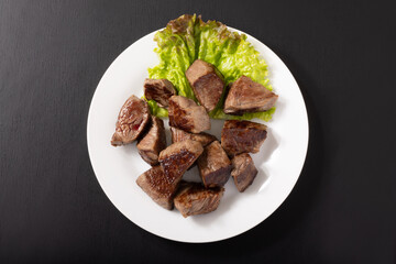 黒毛和牛　角切り　ステーキ