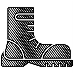 Army Boot Icon M_2112001
