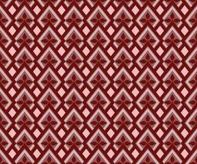 seamless red and gold pattern