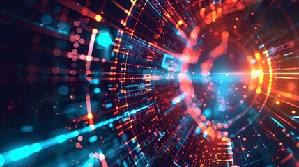 Fototapeta premium business dynamic digital graphics energetic lines backgrounds for websites, presentations, and social media posts