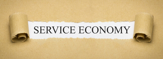 Service Economy - obrazy, fototapety, plakaty