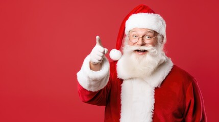 santa claus pointing at you
