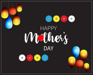 Happy Mothers Day Card Design