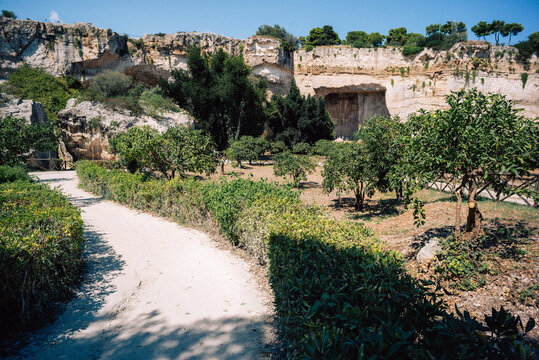 Syrakus, Siciliy, Italy, Parco Archeologico della Neapoli