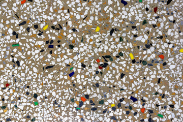 Close up of beautiful Terrazzo Floor.Kaohsiung City, Taiwan.For...