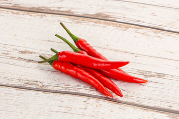Hot and spicy chili pepper