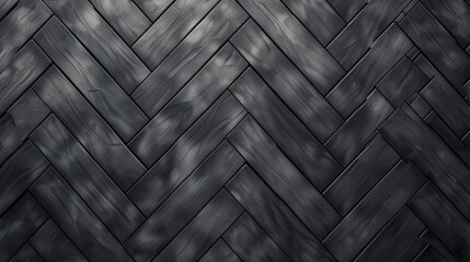 Modern Monochromatic Herringbone Background in Shades of Grey