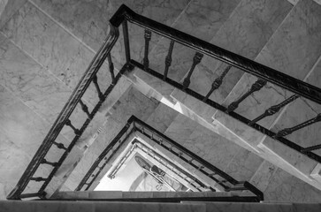 stairs in the entrance hall