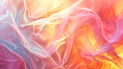 Obraz premium Abstract Painting Featuring Blue and Yellow Hues