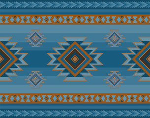 Abstract ethnic geometric pattern design background for wallpaper and fabric pattern. - 790676717