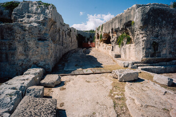 Syrakus, Siciliy, Italy, Parco Archeologico della Neapoli