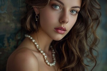 beautiful woman charm luxury model


